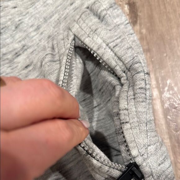 Gray Jogger Pants with Black Accents - Picture 5 of 8